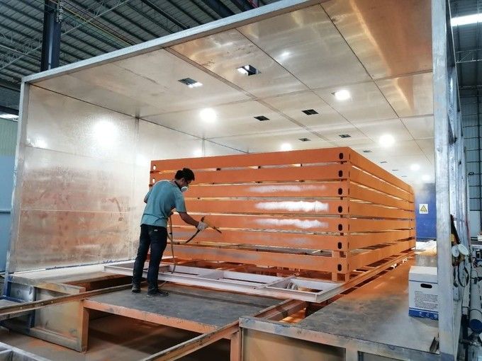 Foshan Boxspace Prefab House Technology Co., Ltd linea di produzione del fabbricante