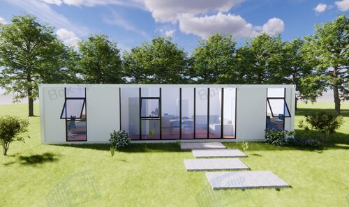 Latest company news about Casa in container da due camere da letto.