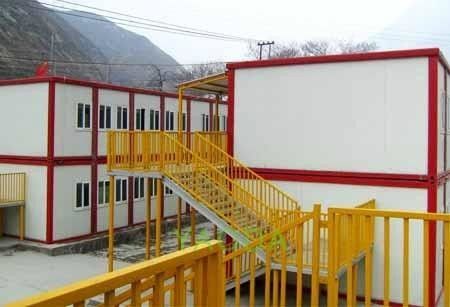 Porcellana Collegamento verticale su misura dell'alloggio modulare del contenitore di colore con il Wallboard del panino fornitore