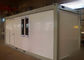 Finestra di scivolamento prefabbricata stabile delle case del contenitore con la pavimentazione grigio chiaro del PVC fornitore