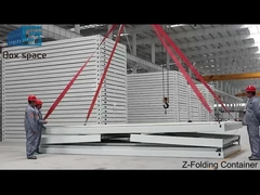 Casa Z-Folding Container, 10 minuti per installare una unità, 100% prefabbricata.
