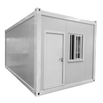 Casa contenitore modulare buon prezzo ripiegabile e elegante in acciaio e pannello sandwich per uso in appartamento