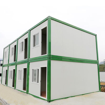 Staff Container Dormitory Completamente assemblato Mobile Prefabricato Container House Filippine Panello sandwich Prefabricato House
