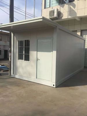 BOX SPACE Casa di contenitori prefabbricata da 20 piedi fabbricazione europea casa di contenitori a confezione piatta casa modulare prefabbricata in Cina