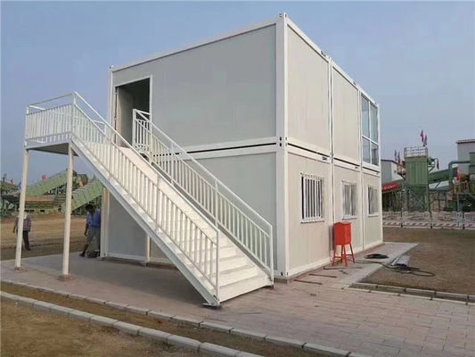 Box Space Modular Container House, Modbox Office per cantiere e lavoratori minerari, 40HQ può caricare 17 unità
