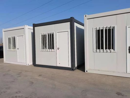Lavoratore dormitorio Flat Pack Container Casa ufficio cabina ISO9001