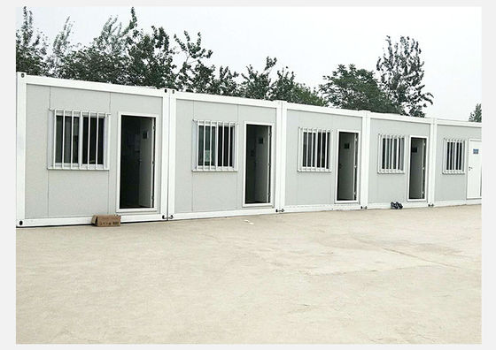 Moderno Prefabbricato Modulare 20 40 Ft Container Case Flat Pack Prefabbricate Terremoto Proof Mini Container Camping Warehouse