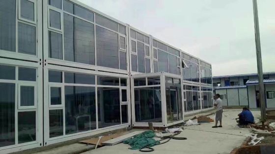 Mini Container House Appartamento, 40 piedi 20 piedi ufficio portatile Container House