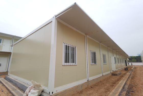 Nuovo prodotto Luxury Prefab Turnkey Case prefabbricate Uragano Prefab Non pieghevole Casa contenitore a pacchetto piatto