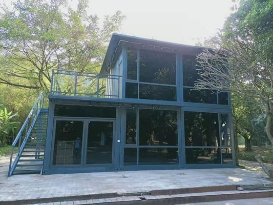 Casa portabile in container con cucina e bagno