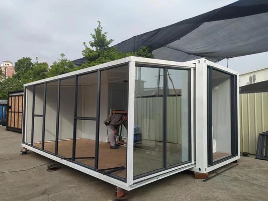 Casa di container espandibile a prova di terremoto