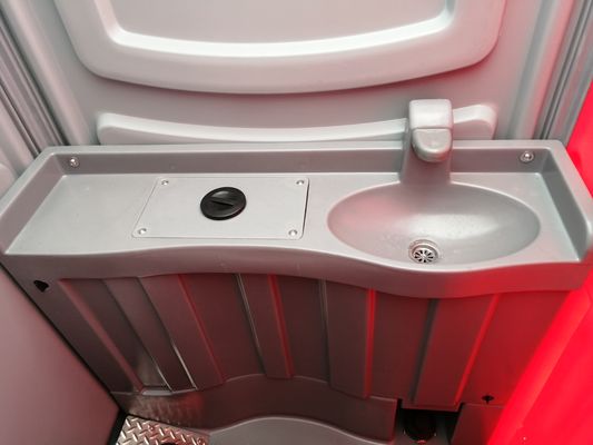Bagno rimovibile in HDPE per cantiere, Bagno portatile per campeggio in plastica