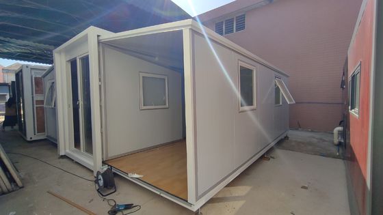 Casa prefabbricata in acciaio mobile espandibile 4 camere da letto Piccole case modulari