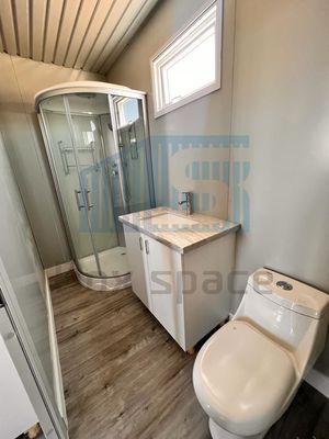 2024 Moderne case in container piatte Preparate per la vita Costruzione per il lavoro dormitorio Casa pronta su misura