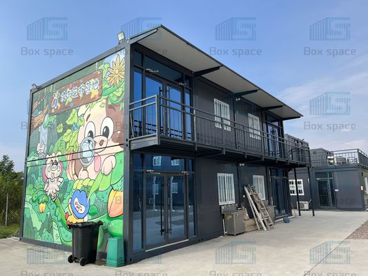 Case mobili prefabbricate con contenitori modulari