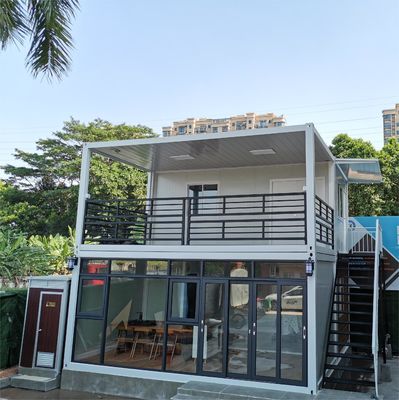 Case di contenitori portatili modulari in acciaio prefabbricato galvanizzato