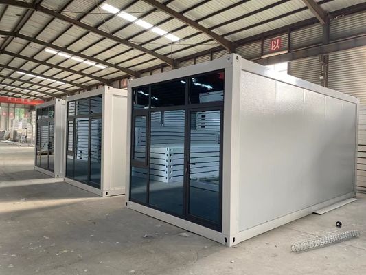 Flat Pack Prefab Container Cabina Modulare Prefabbricato Beach Bungalow Tiny House