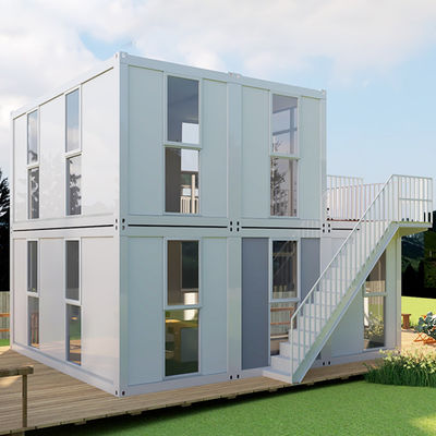 Case prefabbricate a contenitore ignifuge 7*3m Modbox prefabbricato con 3 camere da letto
