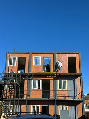 Casa di contenitori modulare staccabile per l'estrazione e la costruzione