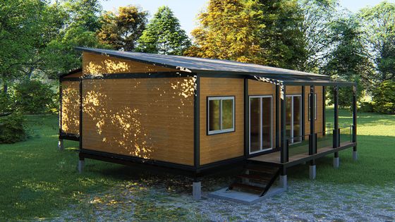 Cost-Effective Facile da assemblare Struttura in acciaio distaccabile Ville Case prefabbricate Container Prefabricate Container House