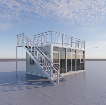 BOX SPACE Case mobili modulari a basso prezzo Prefabbricate con contenitori prefabbricate Prefabbricate Piccole case per il campo di lavoro