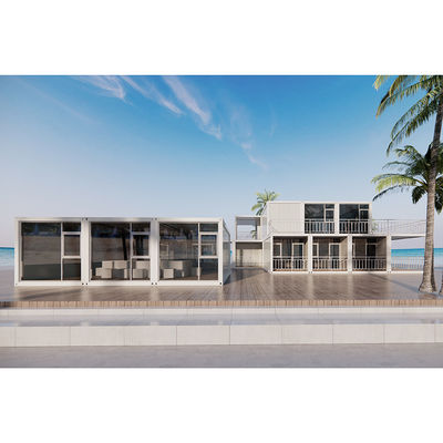 Box Space Fabbrica Fornitura diretta 20ft 40ft Acciaio Container Casa a 2 piani Appartamento studentesco con design speciale