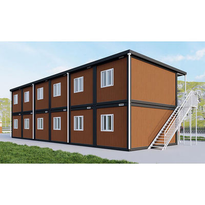 Completamente assemblati 20ft 40ft Due piani Casa Flat Pack lussuoso Prefabbricato portabile Living Container case galleggianti