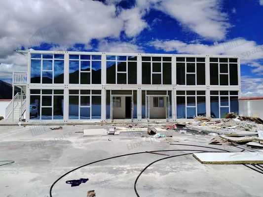 75 mm strato isolante di lana di vetro casa contenitore a confezione piatta per un facile trasporto