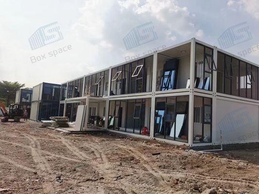 Edifici prefabbricati in acciaio leggero, prefabbricati per container, prefabbricati per container di spedizione