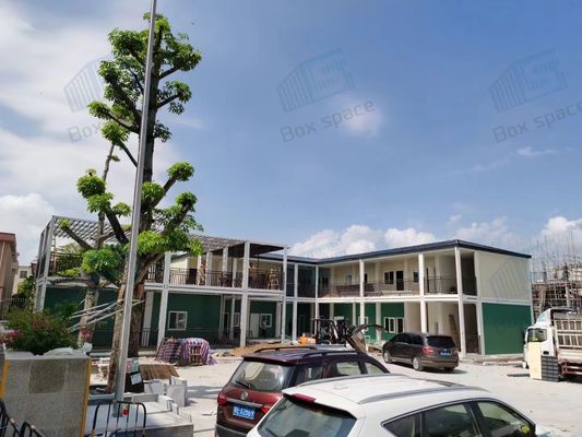 Box Space Case prefabbricate in container, case prefabbricate in telaio in acciaio, case prefabbricate in container da 40 piedi, case prefabbricate modulari