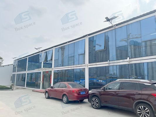 Box Space Container Home 40ft Casa prefabbricata americana personalizzabile Polonia Case container in vendita