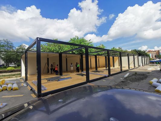 Boxspace Kit per la costruzione di case prefabbricate Ufficio per il sito Ufficio mobili per il sito Container dormitorio per lavoratori