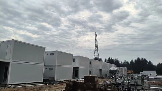 50/75mm Rockwool Sandwich Panel Pareti Camper Container House