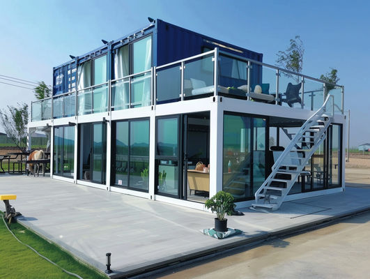 BOX SPACE 20ft Flat Pack Container House Prefabbricato Container House Spedizioni Luxury Prefabbricato Container House