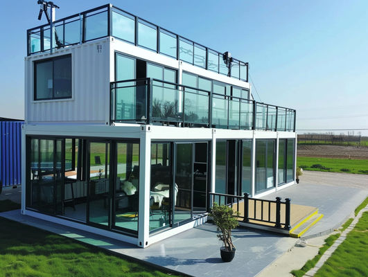 BOX SPACE Edizione Deluxe Prezzi di fabbrica Casa container completamente assemblata Thailandia Casa modulare 40ft Case prefabbricate
