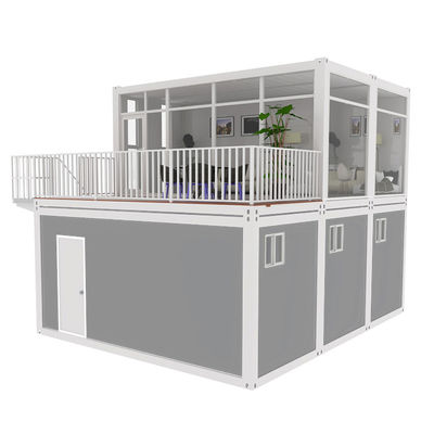 Nuovo design Casa portatile Casa con contenitore pieghevole Struttura Airbnb Casa portatile da 3 stanze Casa portatile con mobili