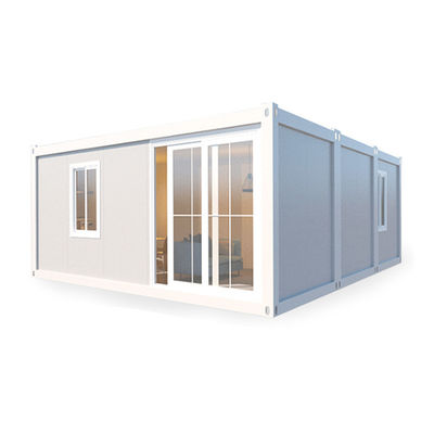 BOX SPACE 20ft 40ft ben attrezzato contenitori prefabbricati staccabili Container ufficio Kit Casa con 2 camere da letto