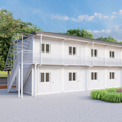 Prefabbricato in casa con contenitore con rivestimento in polvere conveniente