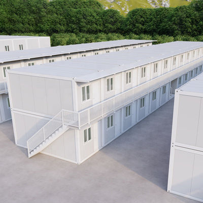 Resistenza al terremoto Prefabbricato Eco House Kit cabina di legno Prefabbricato 4 camere da letto Casa modulare in acciaio personalizzata Dalle case cinesi