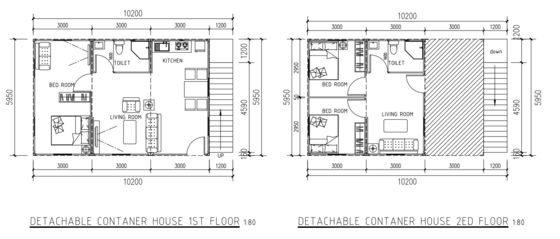 Casas Prefabricadas 3 Camere da letto Casa Modulare Prefabricata Casas Prefabricadas Modulares De Diseno Moderno
