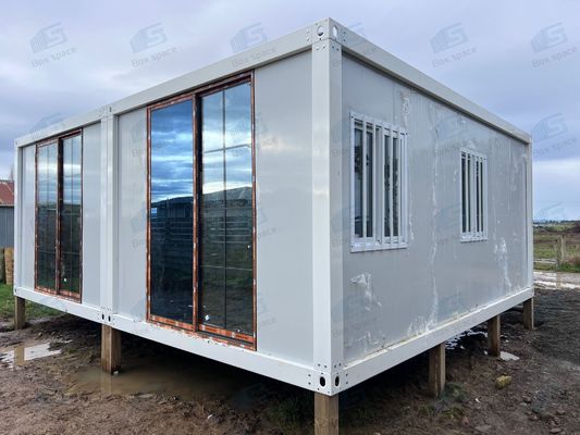 BOX SPACE 2 Piano Casa Prefabbricata Container di spedizione Casa Cornice Industria Gable Cina all'ingrosso Air Bnb Case Container