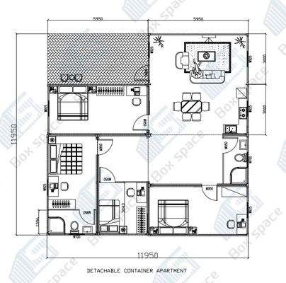 Case prefabbricate Prefabbricate all'ingrosso Prefabbricate mobili Mini Case modulari Case contenitori Pod per uffici all'aperto