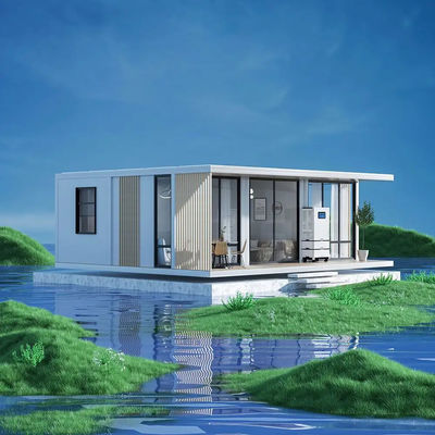 Casa prefabbricata piccola Casa mobile Casa di legno Cabina di vita Casa di container Industria Casa di container in espansione