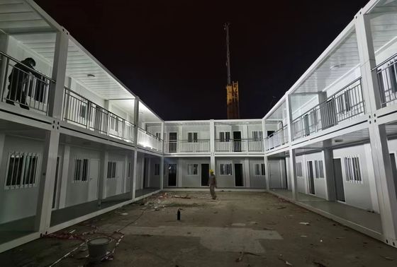 Casa prefabbricata modulare Casa prefabbricata piccola 2 camere da letto con bagno e mobili pronti per vivere