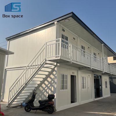 Case modulari prefabbricate 20ft 40ft Casa contenitore modulare Home Office Casa cabina Case contenitori impilabili