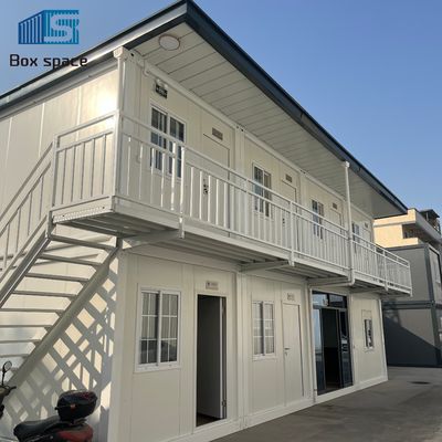 Casa prefabbricata con cucina e bagno Casa container prefabbricata Indonesia Case prefabbricate con tetto a pentagra